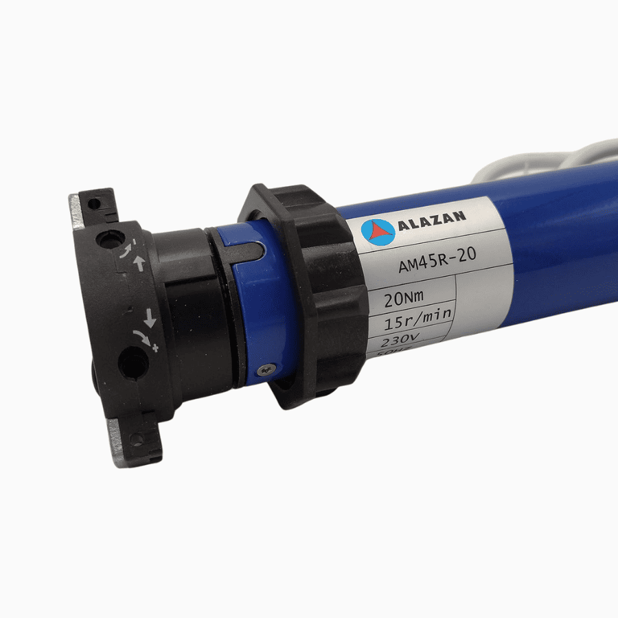 Motor Tubular Matic corto marca GLB 20N sin central incorporada
